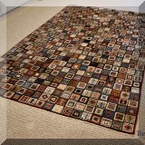 DR11. Hand knotted wool rug. 